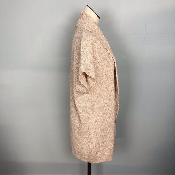 maryline Italian Made Open Front Alpaca Cardigan - Picture 5 of 12